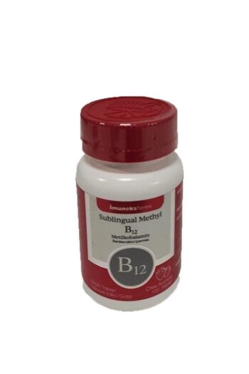 Imuneks Farma B12 1,000 Mcg 100 Tablet 8680176001036