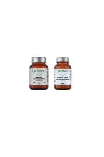 Venatura Selenyum Takviyesi 90 Tablet + Çinko(15 Mg) & Bakır(1500 ?g) Takviye Edici Gıda 60 Kapsül
