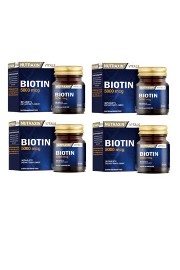 Nutraxin Saç Dökülmesine Karşı Biotin Içeren Takviye Edici Gıda 30 Tablet X4 Adet