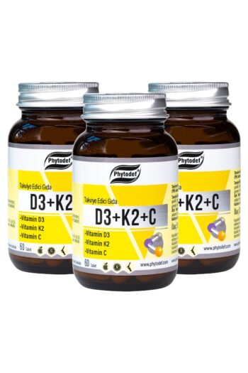 Phytodef Vitamin D3 K2 C - 60 Tablet X 3 Adet