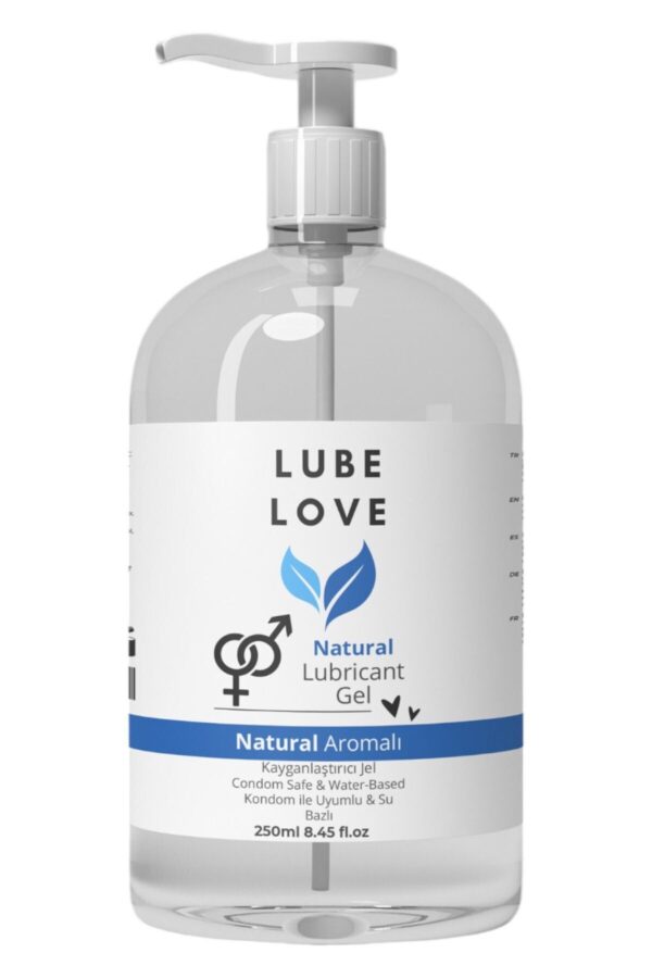 Lube Love Natural Extra Yoğun Uzun Süre Kayganlık Su Bazlı Anal Vajina Kayganlaştırıcı Jel