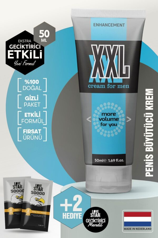Love Star Avrupa'nın En Penis Büyütücülü Ve Geciktirmeye Yardımcı Kremi 50ml Etkili Formül