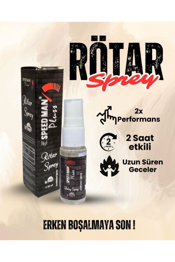 SPEED MAN PLUSS Rötar Sprey 1. Sınıf