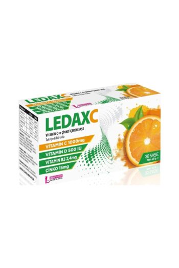 LedaPharma Ledax C Vitamini 1000mg D Vitamini Ve Çinko (30 Şase)