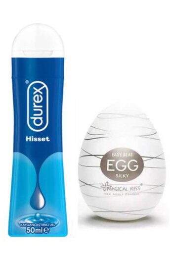 Durex Hisset Kayganlaştırıcı Jel 50ml + Erkekler İçin Yumurta Mastürbatör