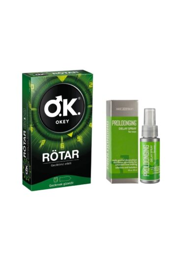 Okey Rötar Prezervatif 10 Lu Etkili + Proloonging Sprey