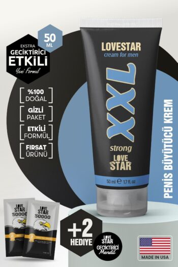 Love Star Güçlü  İçin Amerika Mucizesi: 50 ml Büyütme ve Krem