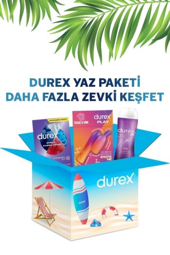 Durex Yaz Paketi Chill Karma Paket Prezervatif 20li + 2si 1 Arada Titreşimli Vibratör + Aloevera Jel 200ml