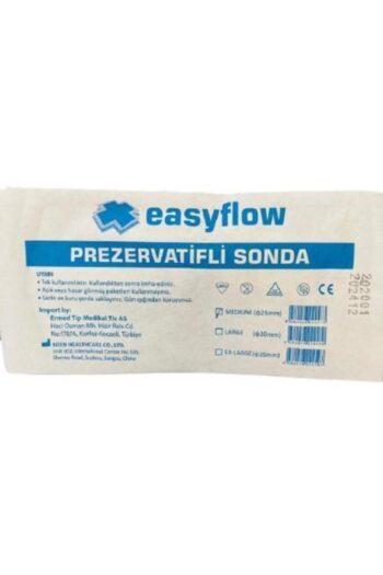 Easyflow Yapışkan Şeritli Prezervatif Sonda 50 Adet 35mm Large