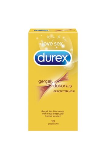 Durex Prezervatif Gerçek Dokunuş Gerçek Ten Hissi 10'lu