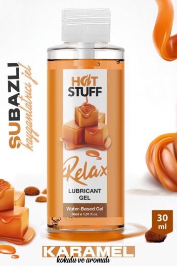 Hot Stuff Karamel Aromalı ve Kokulu 30 ml Kayganlaştırıcı Jel - Yenilebilir, Ekstra Güçlü, Yüksek Kokulu