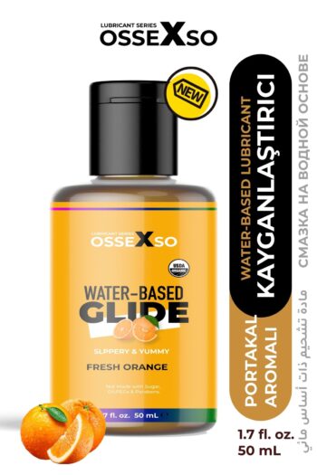 OSSEXSO Su Bazlı Portakal Aromalı Duyusal Haz verici Hassas Kayganlaştırıcı Jej 50ml