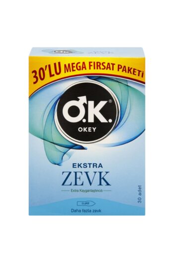 Okey Ekstra Zevk Prezervatif 30'lu Mega Fırsat Paketi
