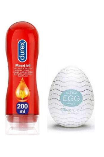 Durex Play 2 In1 Ylang Hassas Masaj Jeli Ve Ozzy Store Egg Wavy Erkeklere Özel Yumurta Mastürbatör