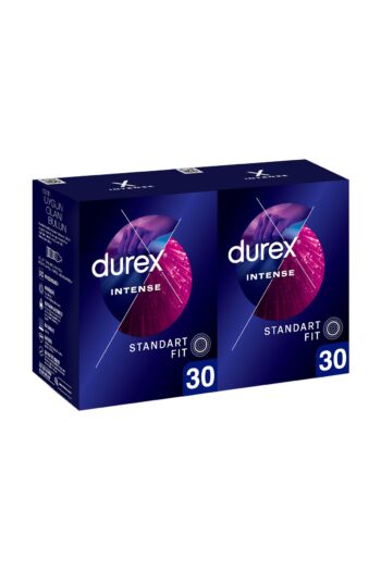 Durex Intense Uyarıcı Jelli ve Tırtıklı Prezervatif 30'lu X 2 Adet (60 Adet)