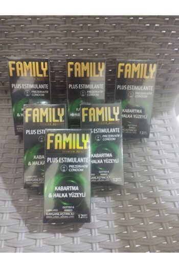 FAMİLY PREZERVATİF KABARTMA & HALKA YÜZEYLİ 6X12=60 TEK
