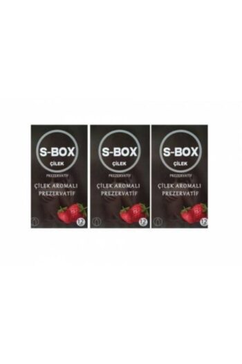 S-Box Kondom Çilek Aromalı Prezervatif 36'lı Paket Condom