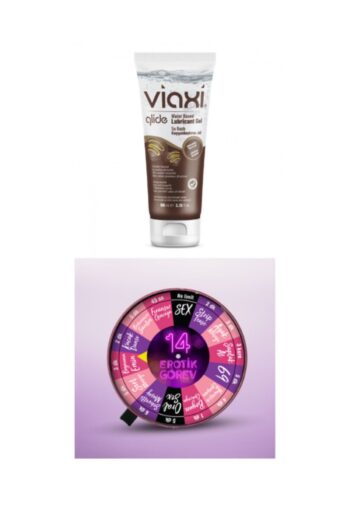 Viaxi Ozzy Store Erotik Görev Çarkı Ve Glide Çikolatalı Kayganlaştırıcı Jel 100 Ml.