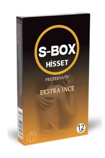 S-Box Ekstra İnce Prezervatif 12'li