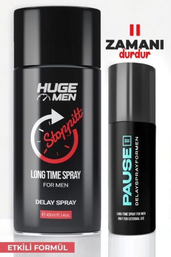 HUGE MEN Geciktirmeye Yardımcı 45ml Sprey ve 16ml Çözümü