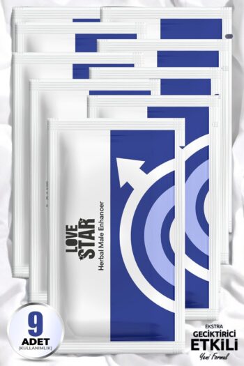 Love Star 9'lu Yeni Ekstra Geciktiricili Mendil Tek Kullanımlık Geciktirmeye Yardımcı