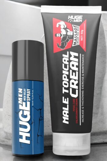 HUGE MEN Hollanda'dan İthal Penis Büyütücülü ve Geciktiricili Etkili 16 ml Sprey