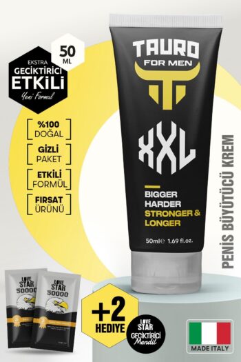 Love Star Erkeklere Özel İtalyan Teknolojisi: Geciktirme ve Büyütme Etkisiyle 50 ml Krem