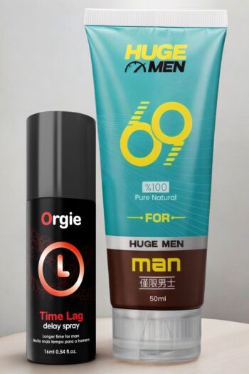 HUGE MEN Amerika'dan İthal Penis Büyütücülü ve Geciktiricili Etkili 16 ml Sprey