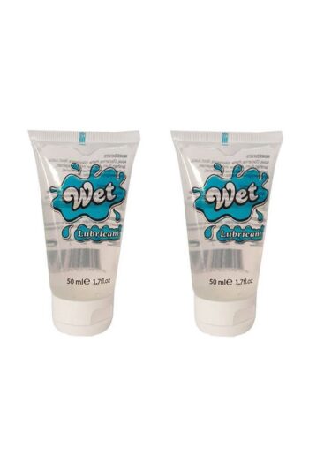 HİZLİEXPRESS Wet Lubricant 100 ml Su Bazlı Kayganlaştırıcı Jel - 50 Ml*2 Adet