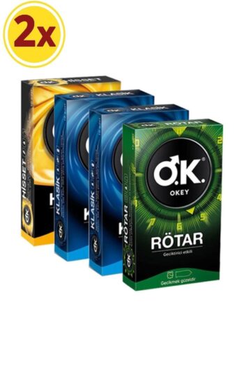 Okey 80'li Karma Set (2 Rötar 10'lu - 4 Klasik 10'lu - 2 Hisset 10'lu )