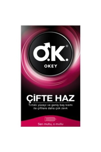 Okey Çifte Haz Prezervatif 10'lu ( 1 ADET )
