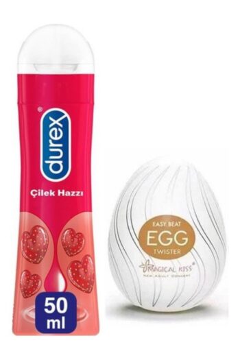 Durex Çilek Hazzı Kayganlaştırıcı 50 ml Ve Ozzy Store Egg Twister Erkeklere Özel Yumurta Mastürbatör