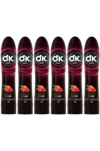 Okey Kayganlaştırıcı Jel 100ml Çilekli (6 LI SET)