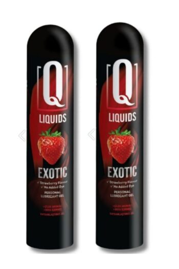 AŞKIN DEPOSU Q LIQUID 2Adet Çilek Aromalı Kayganlaştırıcı Jel ANAL Vajinal LubricantQCXLZ1KFFFRX