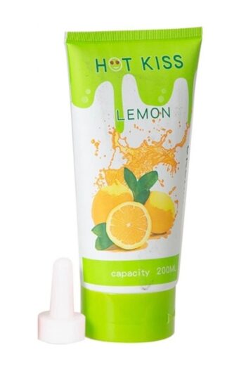 Erofoni Hot Kiss Büyük Boy Limon Aromalı Su Bazlı Kayganlaştırıcı Jel 200 ML