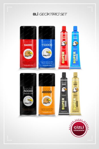 PEARLESS LOVE Geciktrici Etkili 8li Set Spreyler Kremler