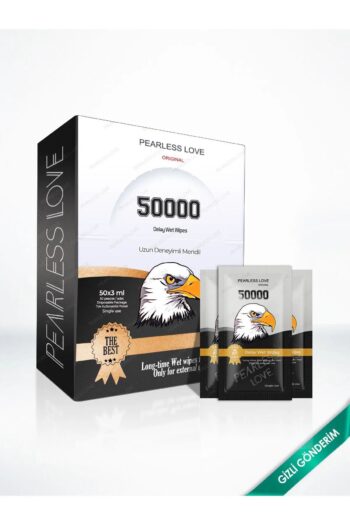 PEARLESS LOVE 50000 Uzun Deneyim Ürünü Mendil 50 Adet --gizli Gönderim--