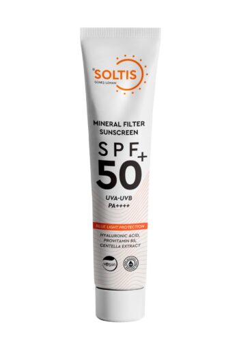 Soltis %100 Mineral Güneş Koruyucu Krem SPF 50+ Pa++++, 50 ml