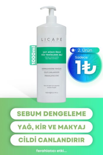 Licape Çay Ağacı Özlü Yüz Temizleme Jeli 1000ml