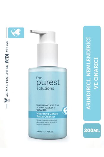 The Purest Solutions Kuru ve Karma Ciltler için Nemlendirici ve Bariyer Onarıcı Temizleme Jeli 200 ml