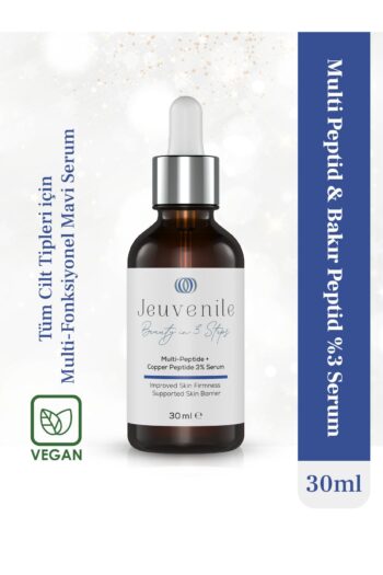 Jeuvenile Multi Peptit Bakır (Copper) Peptit %3 Serum -İnce Kırışıklık Karşıtı,Dolgunlaştırıcı,Bariyer Onarıcı