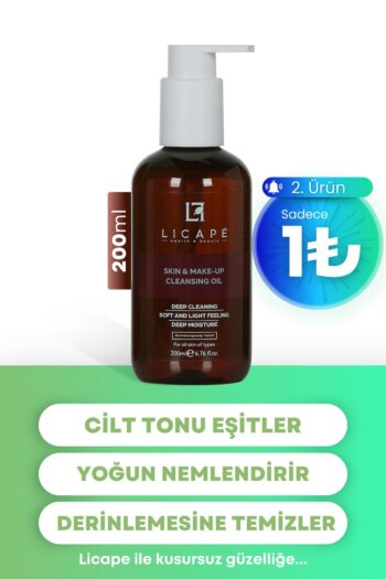 Licape İki Aşamalı Cilt Ve Makyaj Temizleme Yağı 200 ml