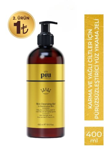 Piu Cosmetic Karma Ve Yağlı Ciltler Için Pürüzsüzleştirici Yüz Yıkama Jeli