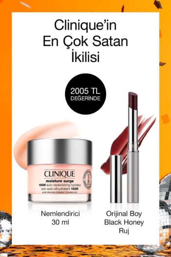 Clinique Favoriler Seti - Orijinal Boy Black Honey Ruj + Moisture Surge Nemlendirici Yüz Kremi 30 ml