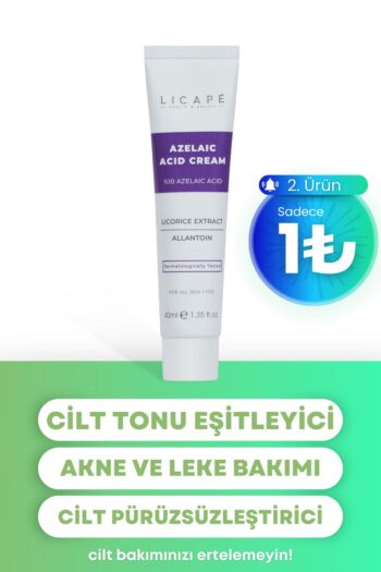 Licape Cilt Sakinleştirici %10 Azelaic Asit Krem