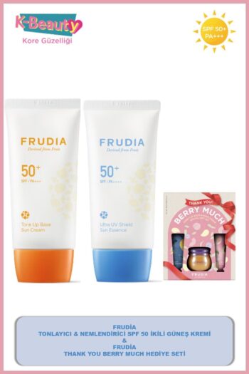 Frudia Tonlayıcı & Nemlendirici SPF 50 İkili Güneş Kremi & Fruidia Thank You Berry Much Hediye Seti