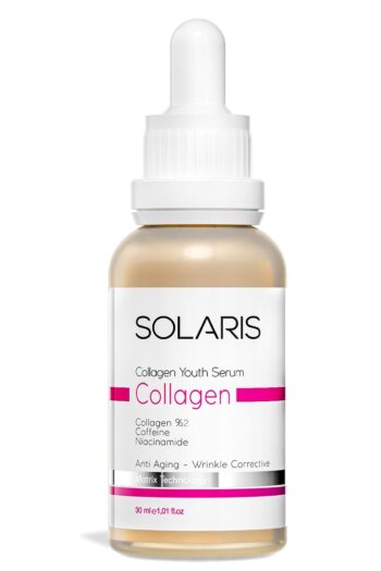 SOLARIS Canlandırıcı Kolajen Serum Yaşlanma Karşıtı 30 ml (2% COLLAGEN 0,5% NİACİNAMİDE VE CAFFEİNE)