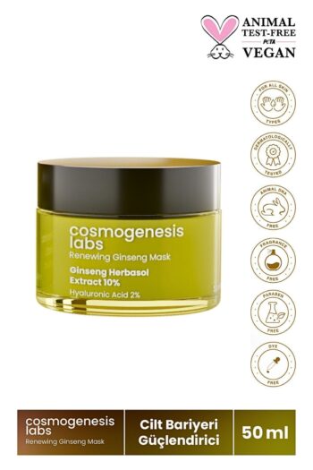 Cosmogenesis Labs Yenileyici Ginseng Maske 50ml Vegan Bariyer Güçlendirici Çizgi Görünüm Düzenleyici (%10 GİNSENG)