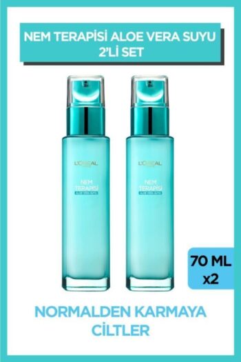 L'Oreal Paris Nem Terapisi Aloe Vera Suyu Normalden Karmaya Ciltler Için Su Bazlı Günlük Bakım Nemlendirici Krem 2