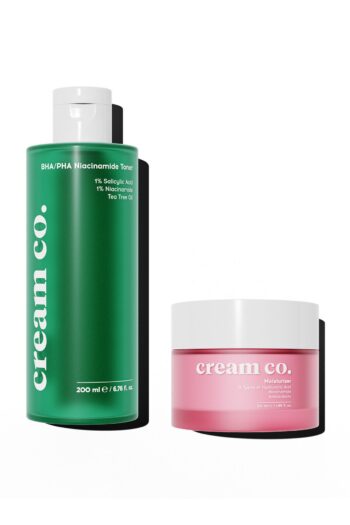 Cream Co. Arındırıcı Aydınlatıcı Akne Karşıtı Matlaştırıcı Nemlendirici İkili